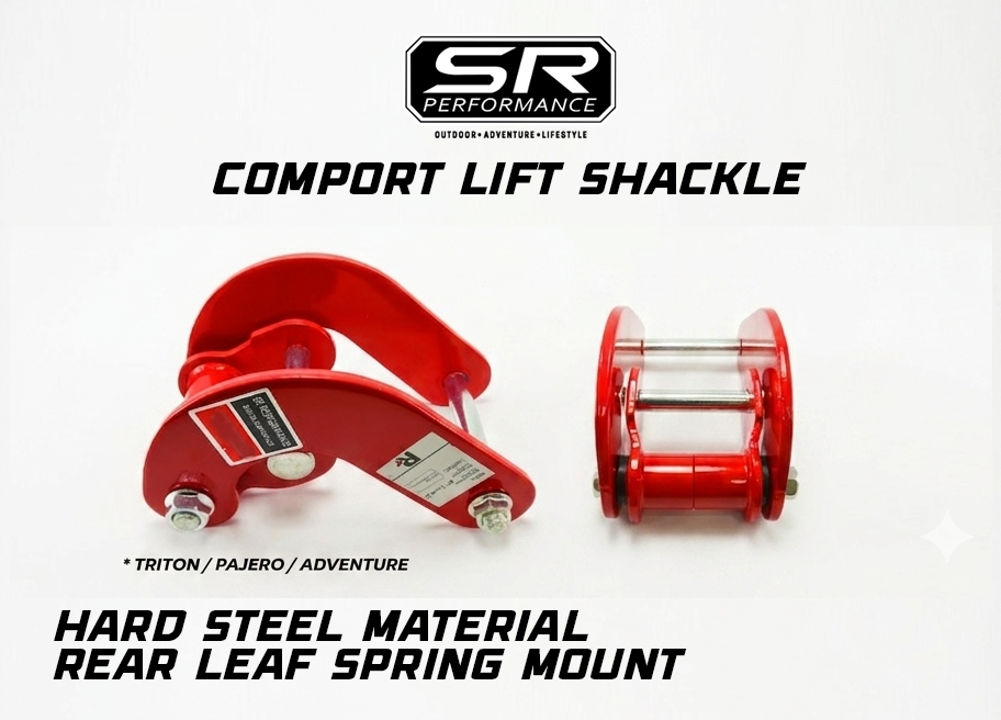 COMPORT LIFT SHACKLE 2 INCH TRITON/ PAJERO/ ADVENTURE